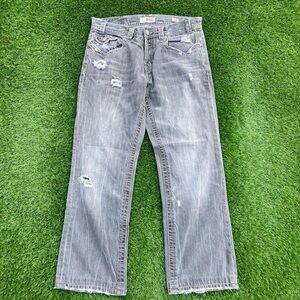 Gray Distressed Jeans